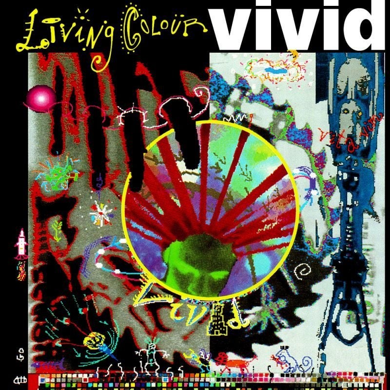 living colour  vivid, Cd's en Dvd's, Cd's | Rock, Zo goed als nieuw, Poprock, Ophalen of Verzenden