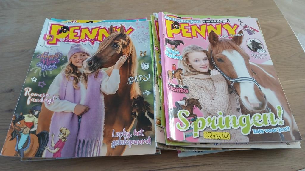 Penny tijdschriften - Stapel voor pony- en paardliefhebbe, Ophalen of Verzenden, Gelezen, Overige typen