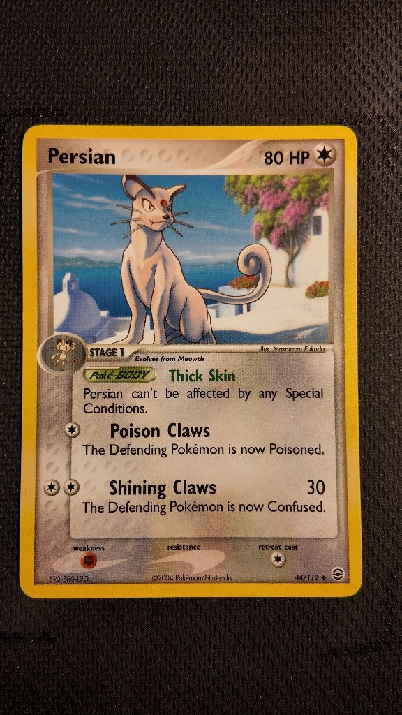 Persian 44 FireRed & LeafGreen | Pokemon kaart, Ophalen, Losse kaart
