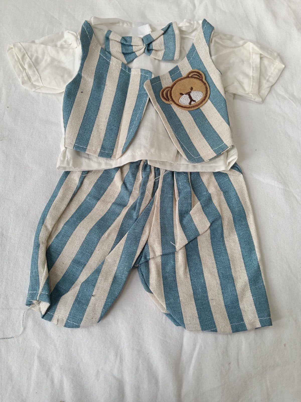 Build-A-Bear Pakje met Streepjes en Beer Applicatie, Ophalen of Verzenden, Nieuw, Jongen of Meisje