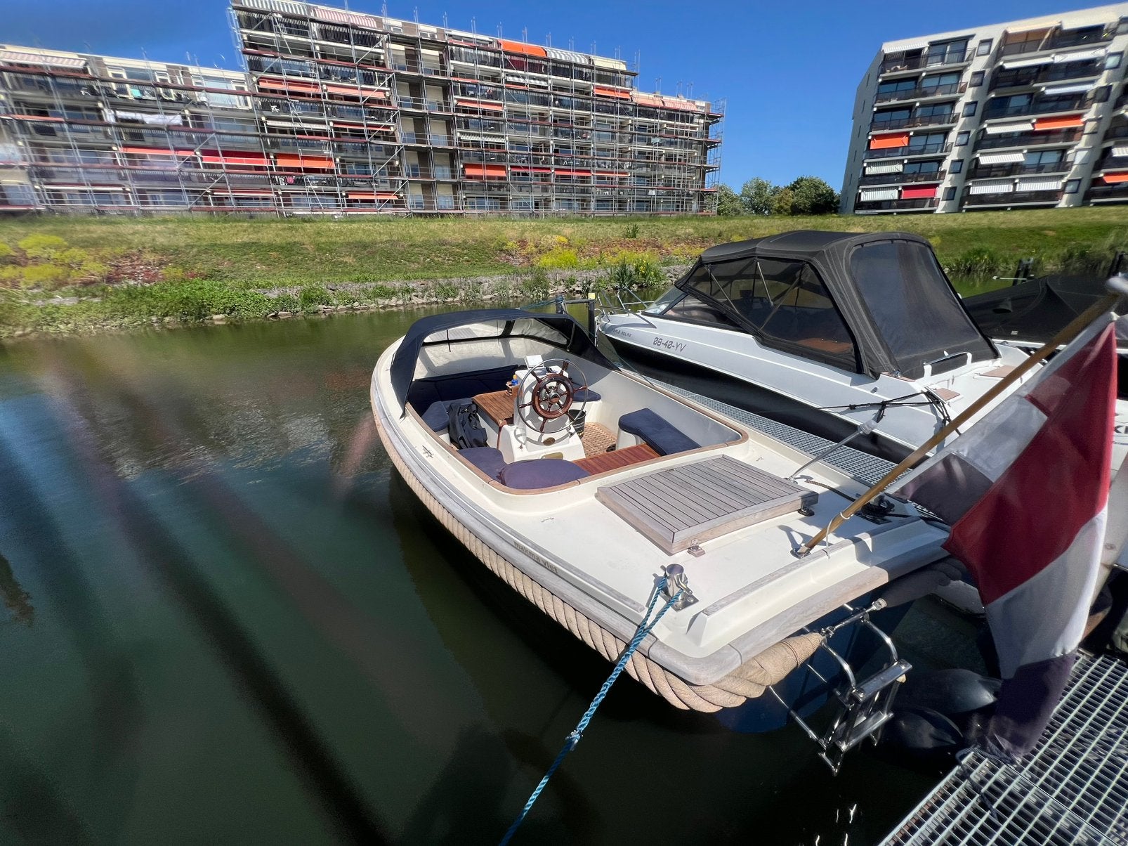 Te koop MAKMA VLET, Watersport en Boten, Sloepen, Gebruikt, Vlet, Makma, Diesel, Polyester, Binnenboordmotor, 1.00 - 1.50 meter