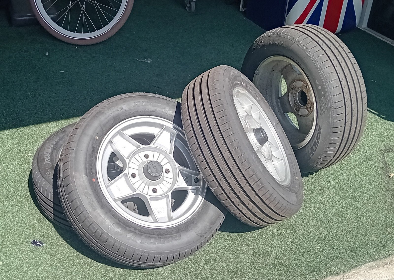 Nette set orginele 4x ATS velgen inclusief nieuwe banden.voo, Ophalen, Gebruikt, 15 inch, Velg(en)