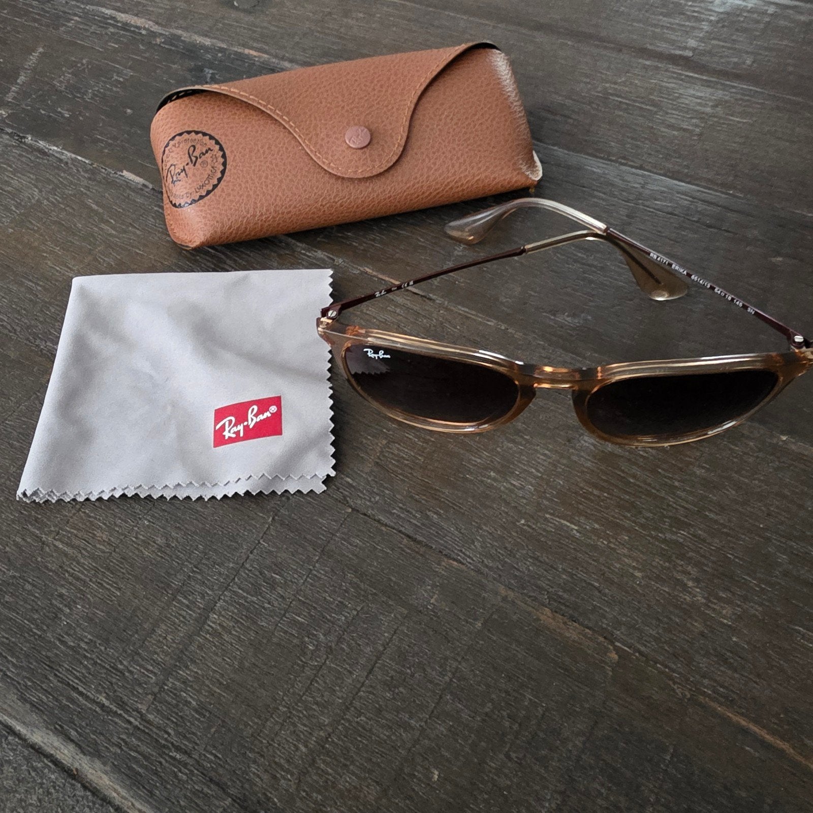 Ray-Ban Erika RB 4171 zonnebril, Ophalen of Verzenden, Zo goed als nieuw, Ray-Ban