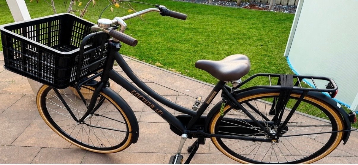 Cortina U4 Transportfiets Dames - Zo goed als nieuw, Overige merken, Ophalen of Verzenden, Zo goed als nieuw, Trommelrem