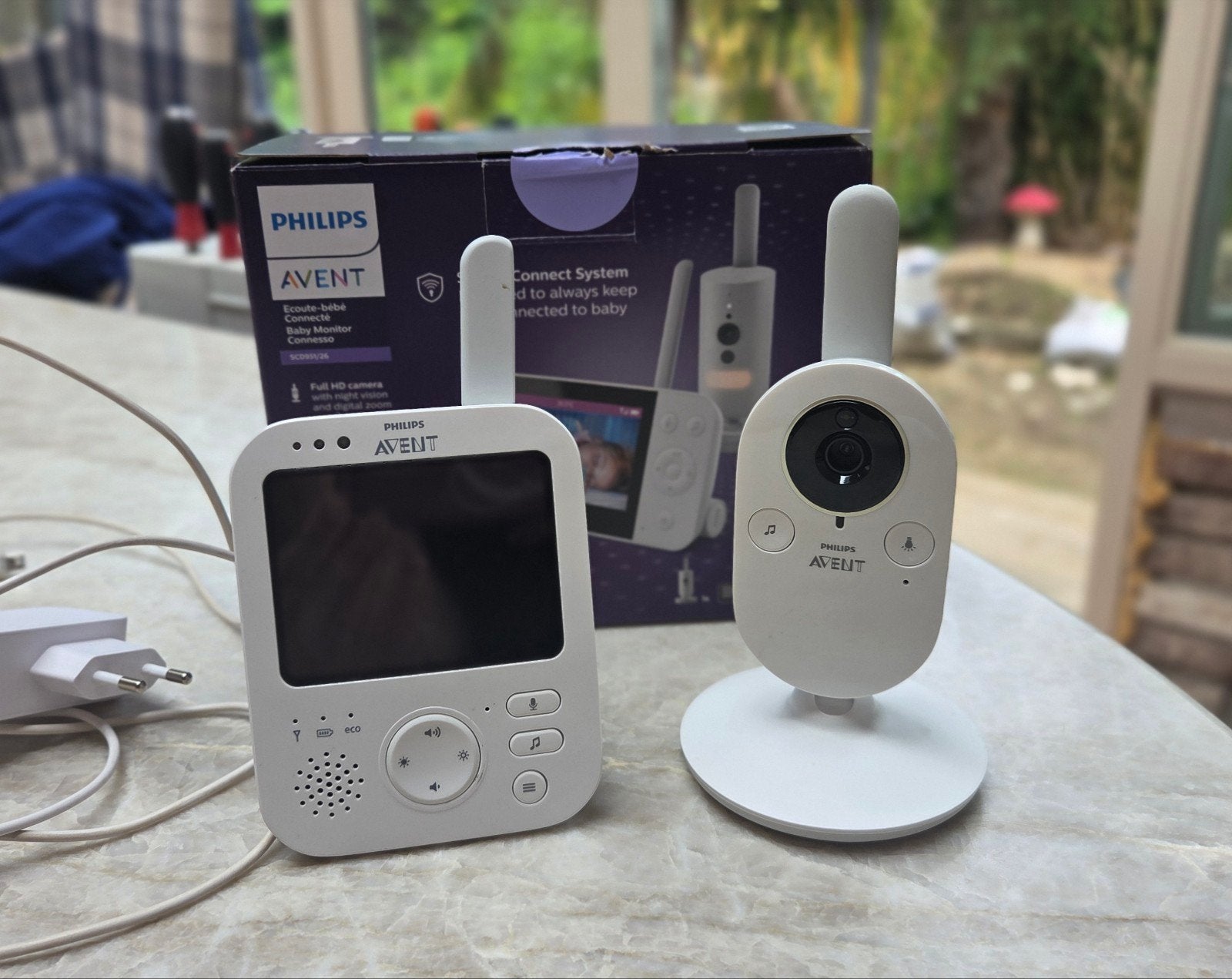 Philips Avent SCD951/26 Babyfoon met camera, Kinderen en Baby's, Babyfoons, Ophalen of Verzenden, 250 meter of meer, Camera