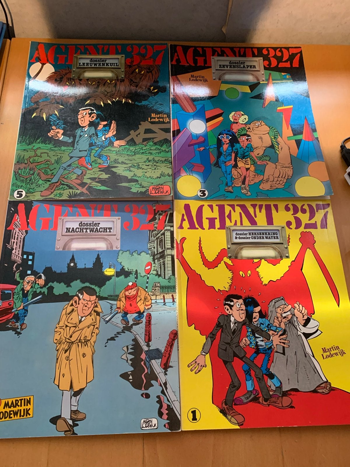 Agent 327 stripboeken - 4 delen, Boeken, Meerdere stripboeken, Ophalen of Verzenden, Gelezen