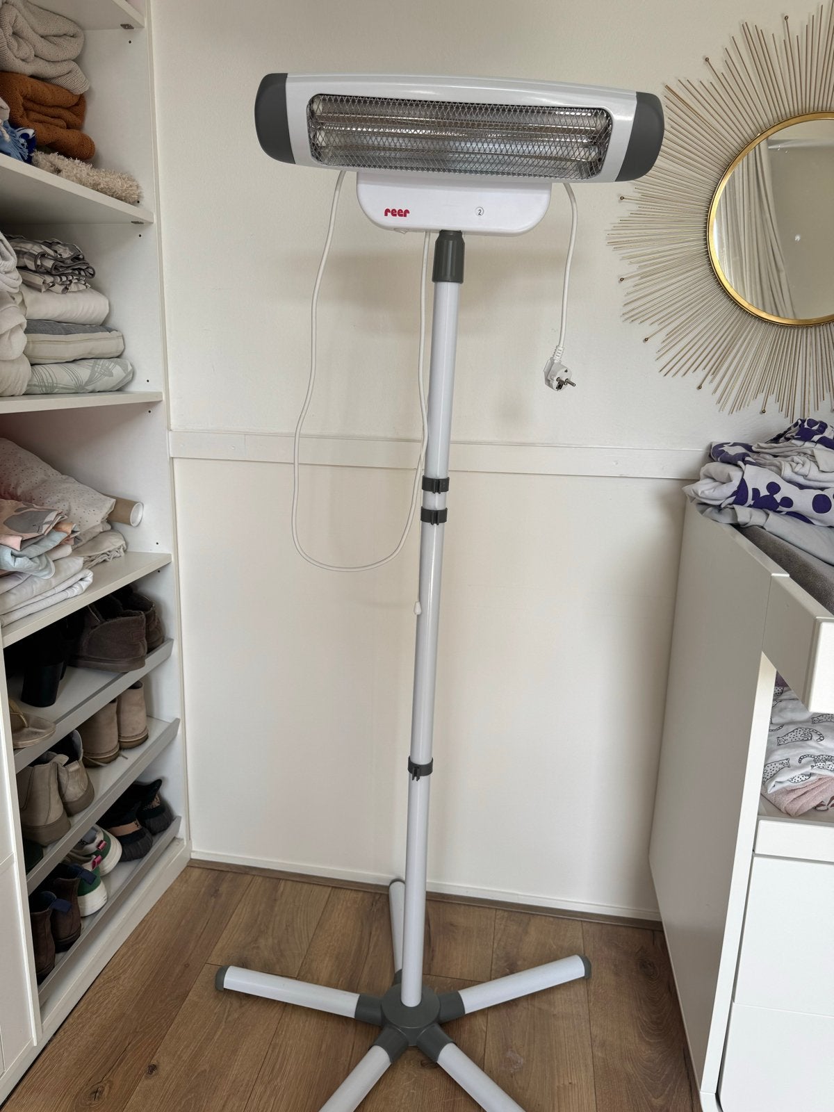Reer 2in1 FeelWell straalkachel - Badkamer warmtestraler, Ophalen, Zo goed als nieuw
