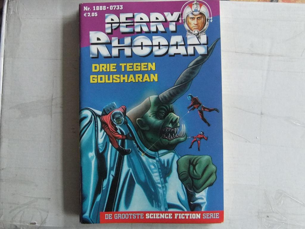 Perry Rhodan: Drie Tegen Gousharan - Science Fiction Boek, Verzenden, Gelezen, Clark Darlton, K.H. Scheer