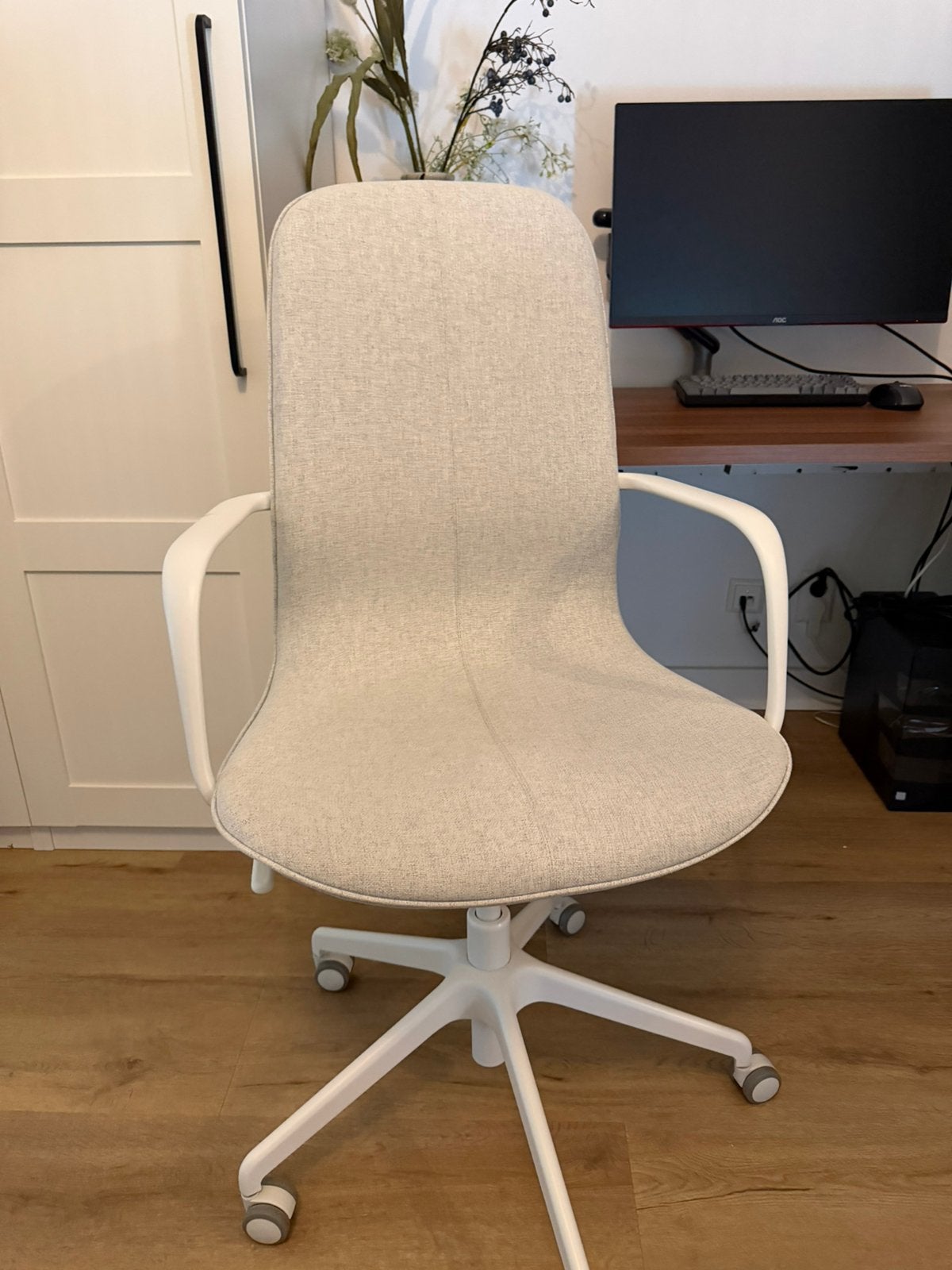 Bureaustoel ikea., Huis en Inrichting, Bureaustoelen, Ophalen of Verzenden, Zo goed als nieuw, Zwart