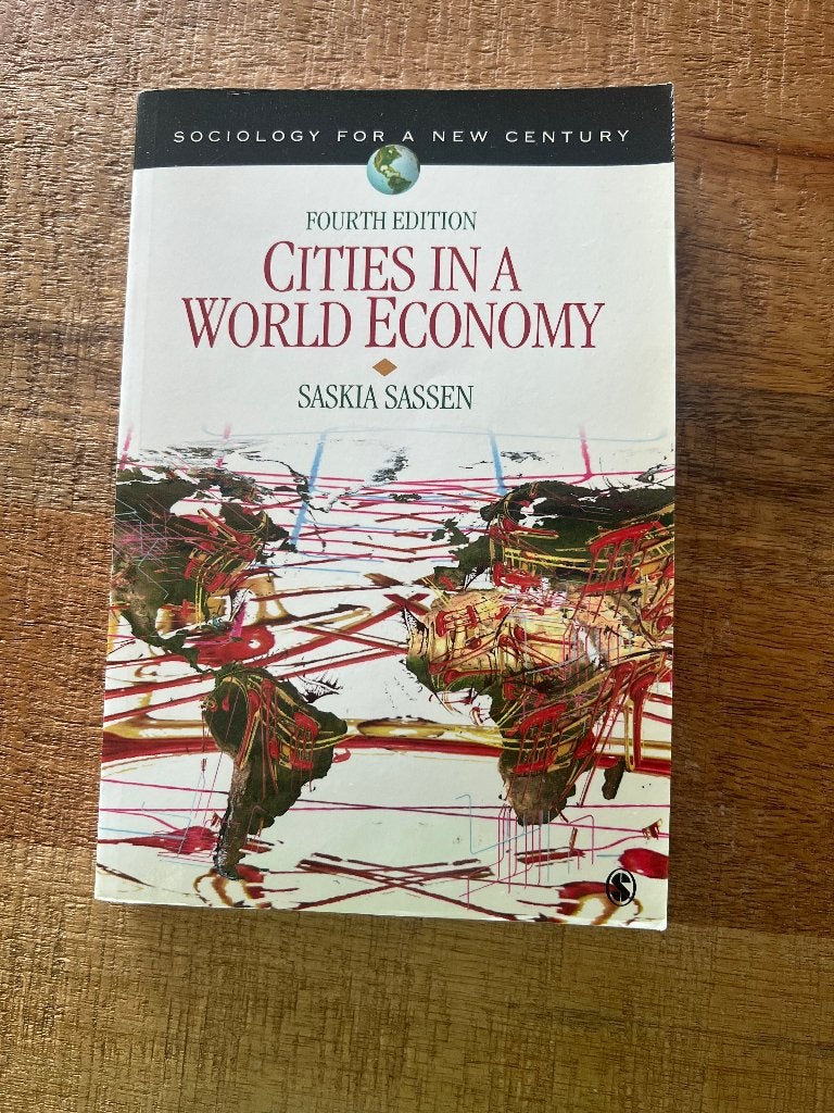 Cities in a World Economy, Ophalen of Verzenden, Beta, Zo goed als nieuw, WO