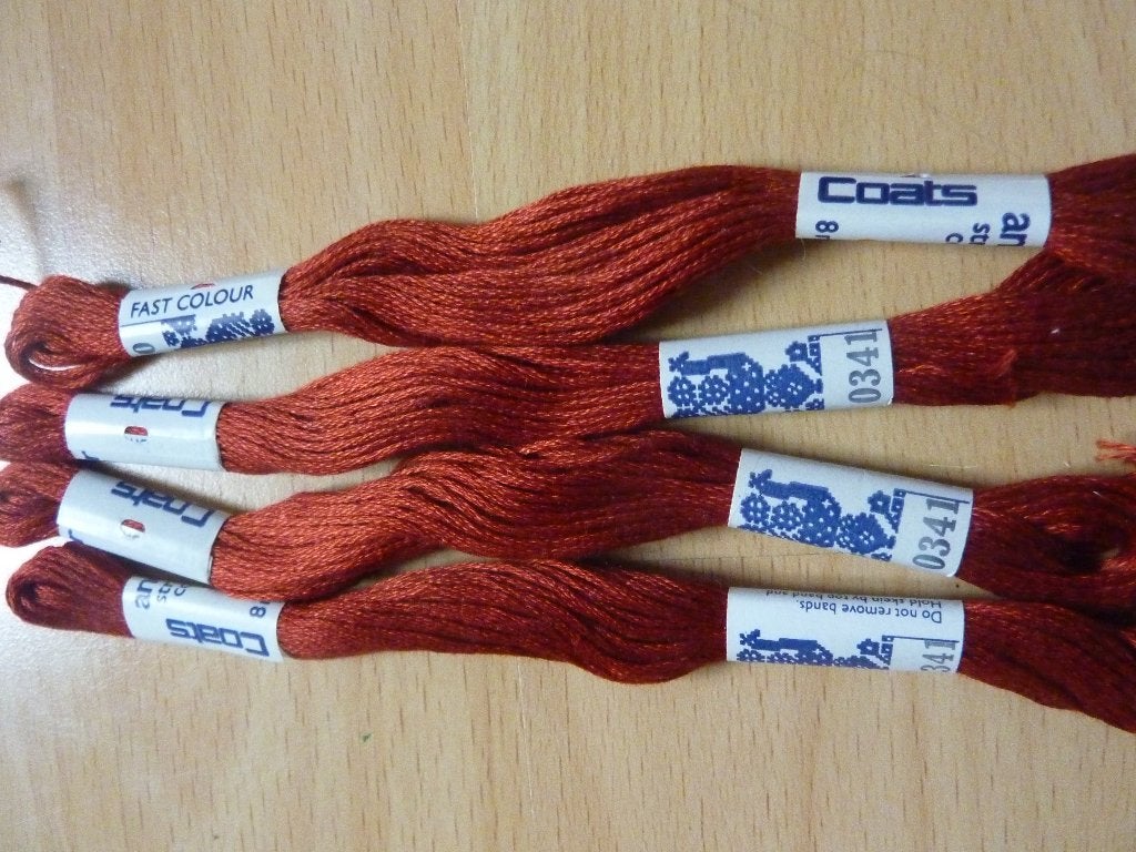 borduurgaren Merk Anchor (anker) 27 stuks, Ophalen of Verzenden, Nieuw, Handborduren, Borduurgaren of Zijde