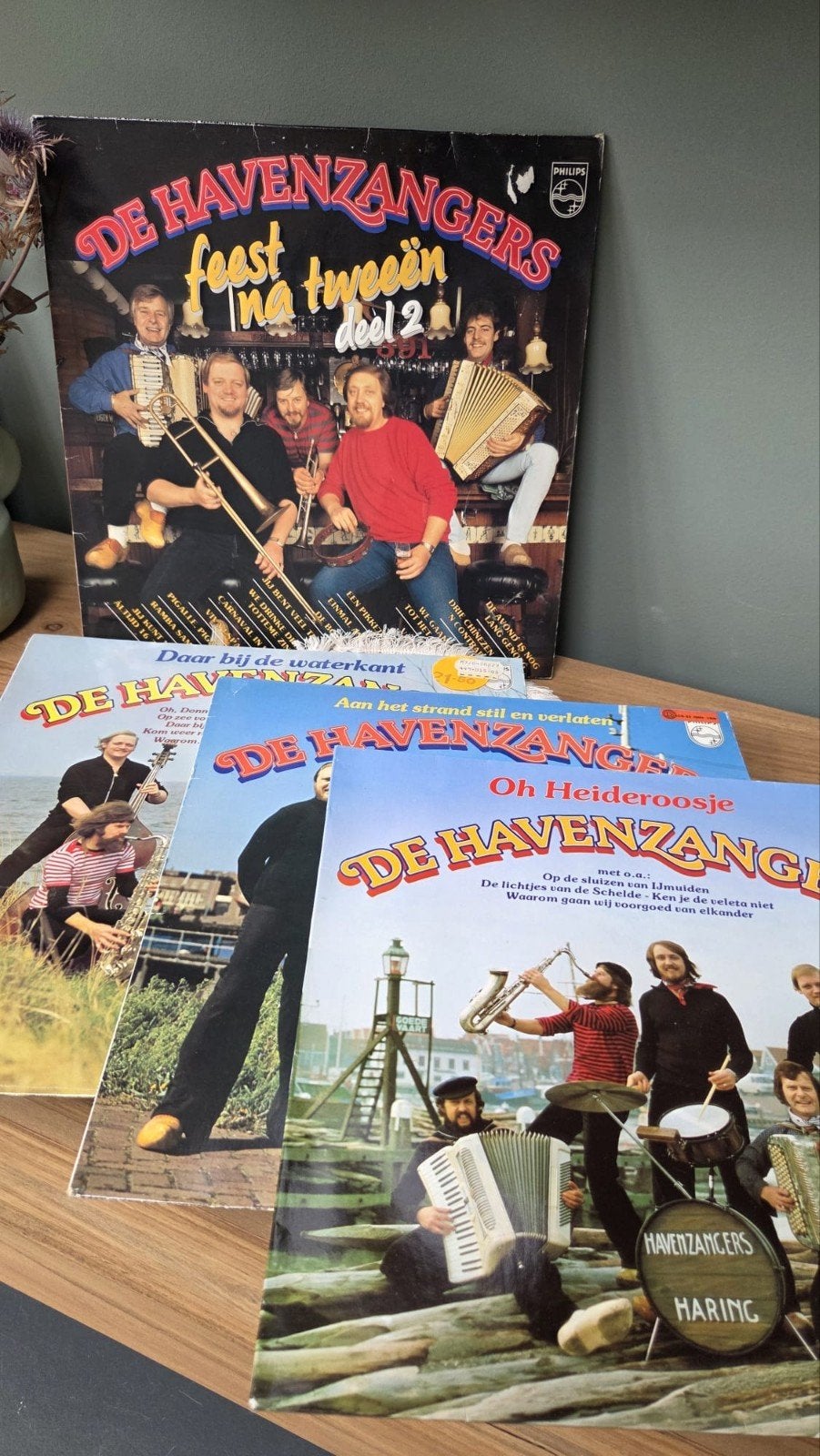 De Havenzangers - Vinyl LP's (4 stuks), Cd's en Dvd's, Gebruikt, Ophalen of Verzenden, 1970 - 1979, Levenslied of Smartlap