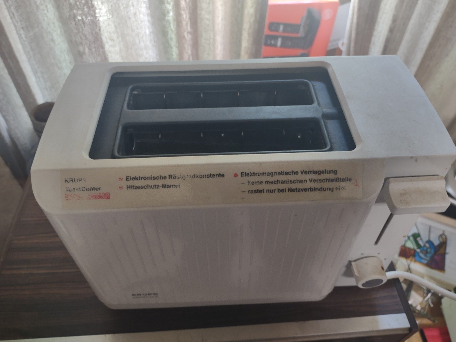 Krups ToastCenter Broodrooster - Vintage Model 192, Ophalen of Verzenden, Gebruikt