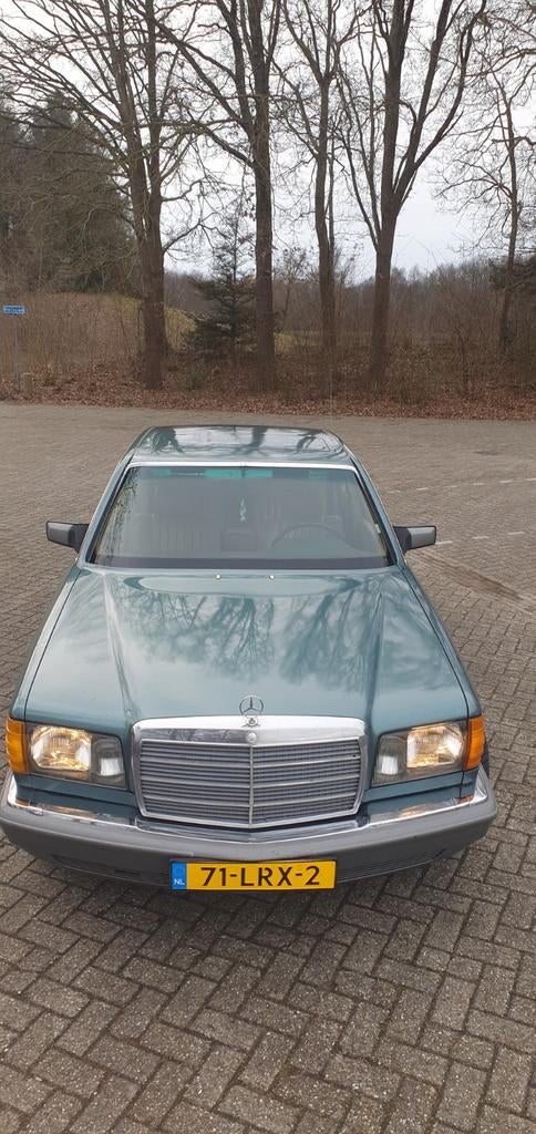 Mercedes 300 sd w126 diesel belastingvrij apk!!!!roestvrij!!, Auto's, Achterwielaandrijving, Beige, 23 km/l, Leder