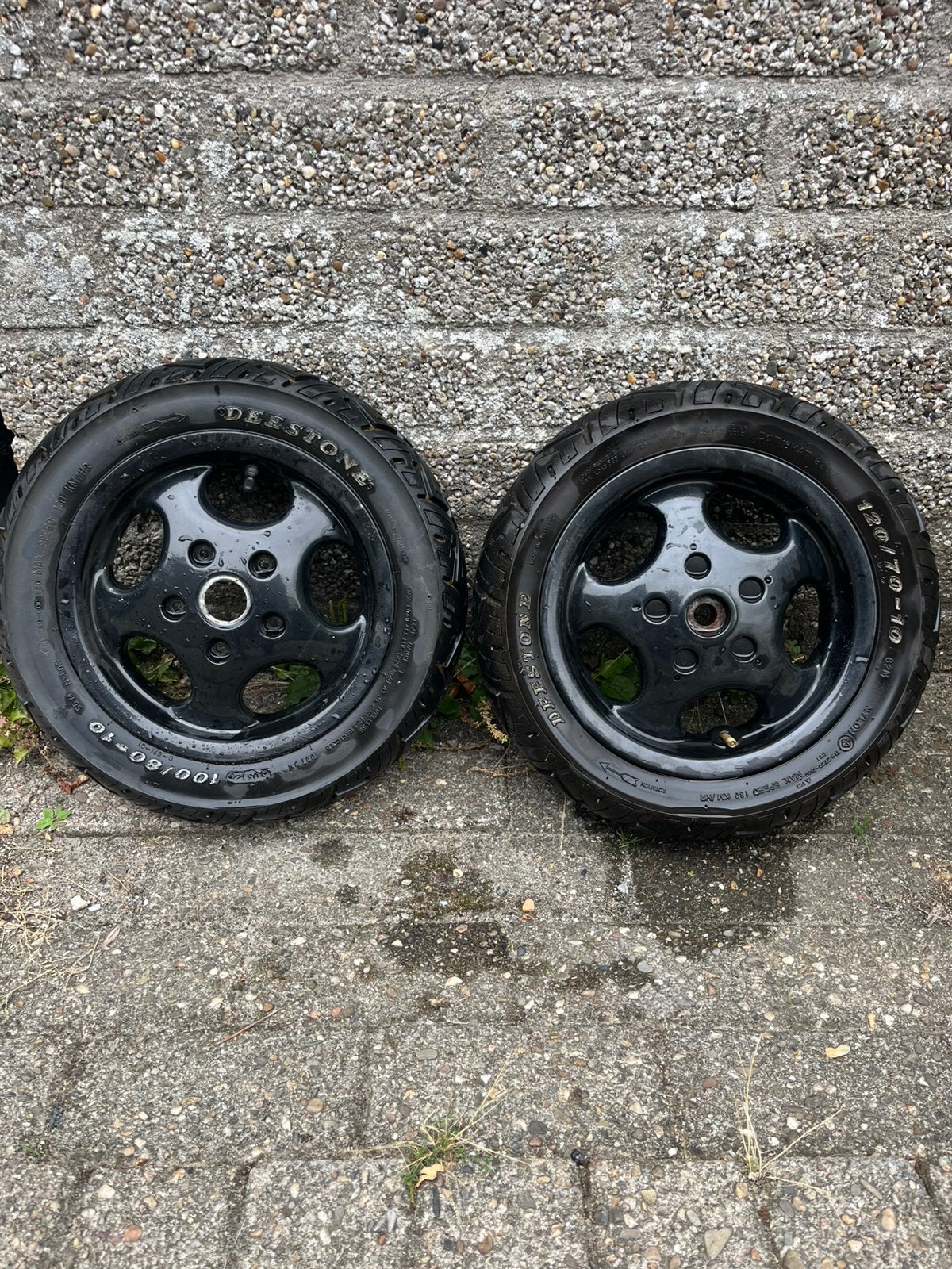 Piaggio zip SP velgenset, Ophalen