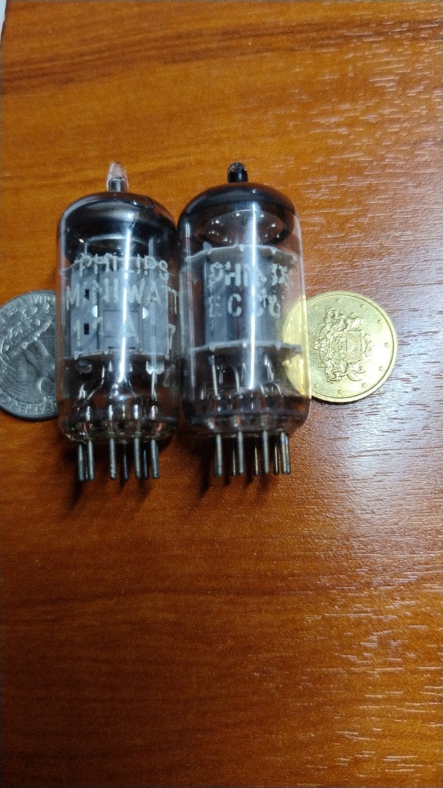 Vintage Philips ECC81 / 12AT7 audiobuizen, Ophalen of Verzenden