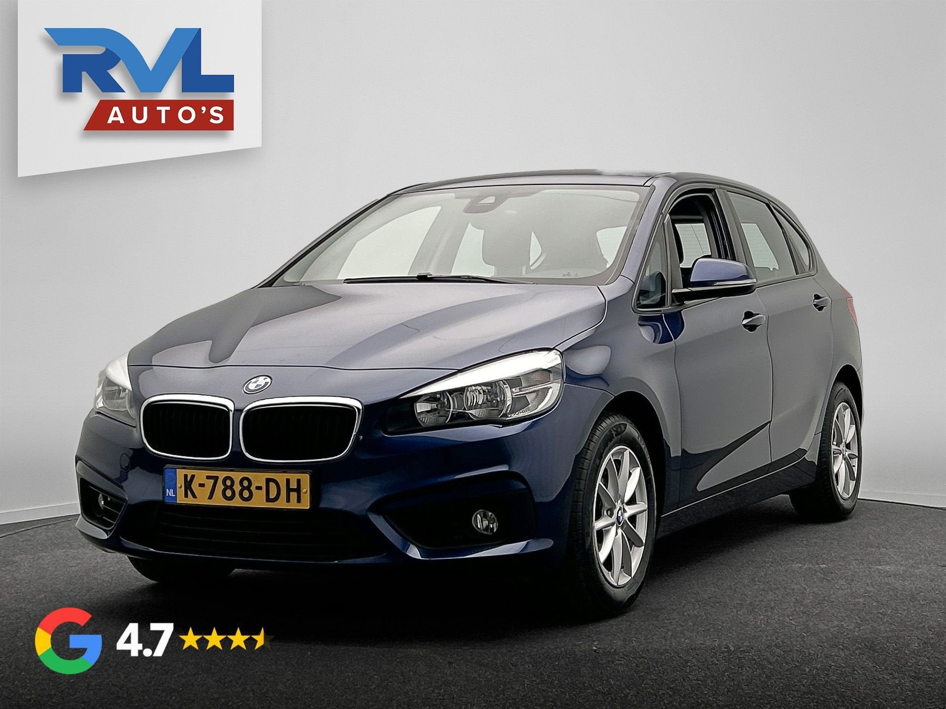 BMW 2-serie Active Tourer 216i Centennial High Executive | C, Voorwielaandrijving, Stof, Gebruikt, Blauw