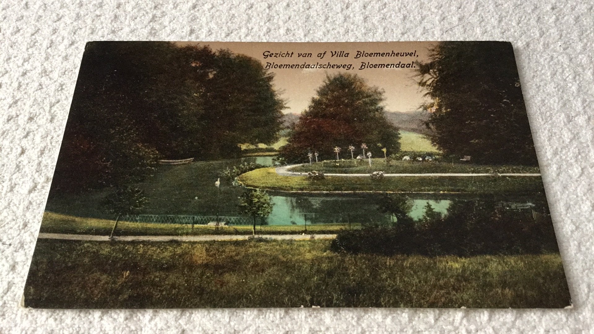 Bloemendaal, bloemendaalscheweg., Ophalen of Verzenden, Voor 1920, Ongelopen, Noord-Holland