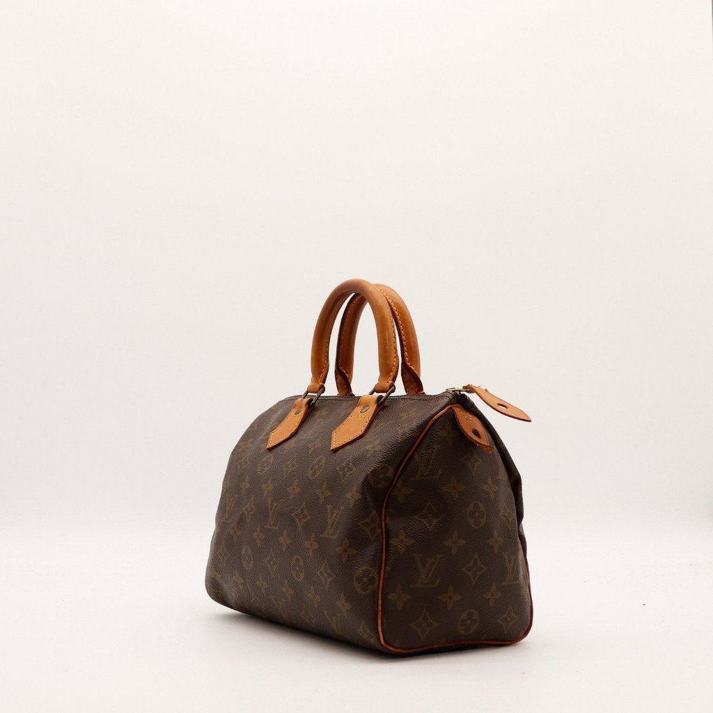 Louis Vuitton Speedy 25 25x19x15 cm handtas, Verzenden, Gebruikt, Bruin, Handtas