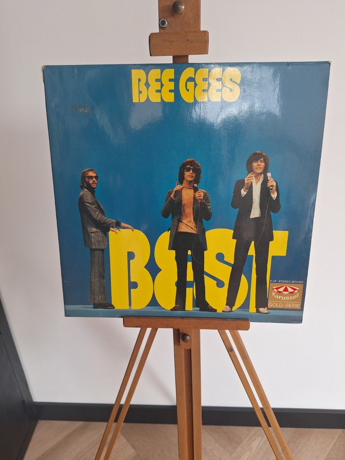 Bee Gees - Best (Dubbel-LP, Pop), Cd's en Dvd's, Vinyl | Pop, Gebruikt, Pop, Complilatie, Ophalen of Verzenden