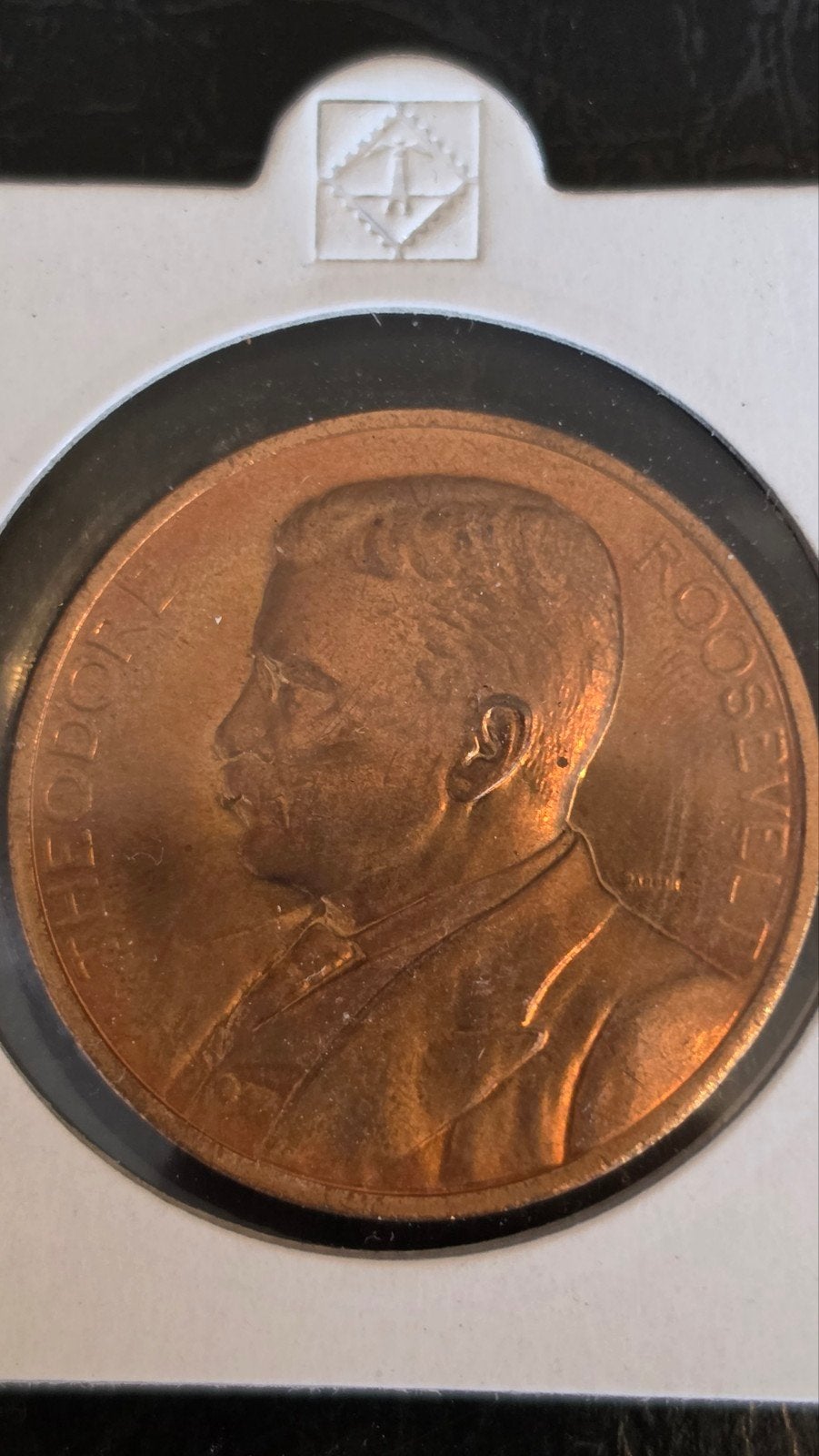 Theodore Roosevelt Inauguratie Medaille 1901-1905, Ophalen of Verzenden, Losse munt