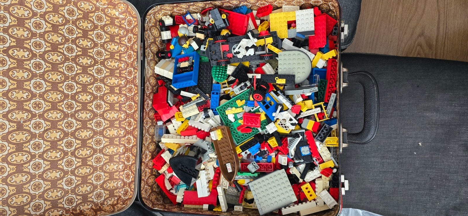 Grote koffer vol diverse bouwstenen (Lego-compatibel), Ophalen of Verzenden, Gebruikt, Overige merken