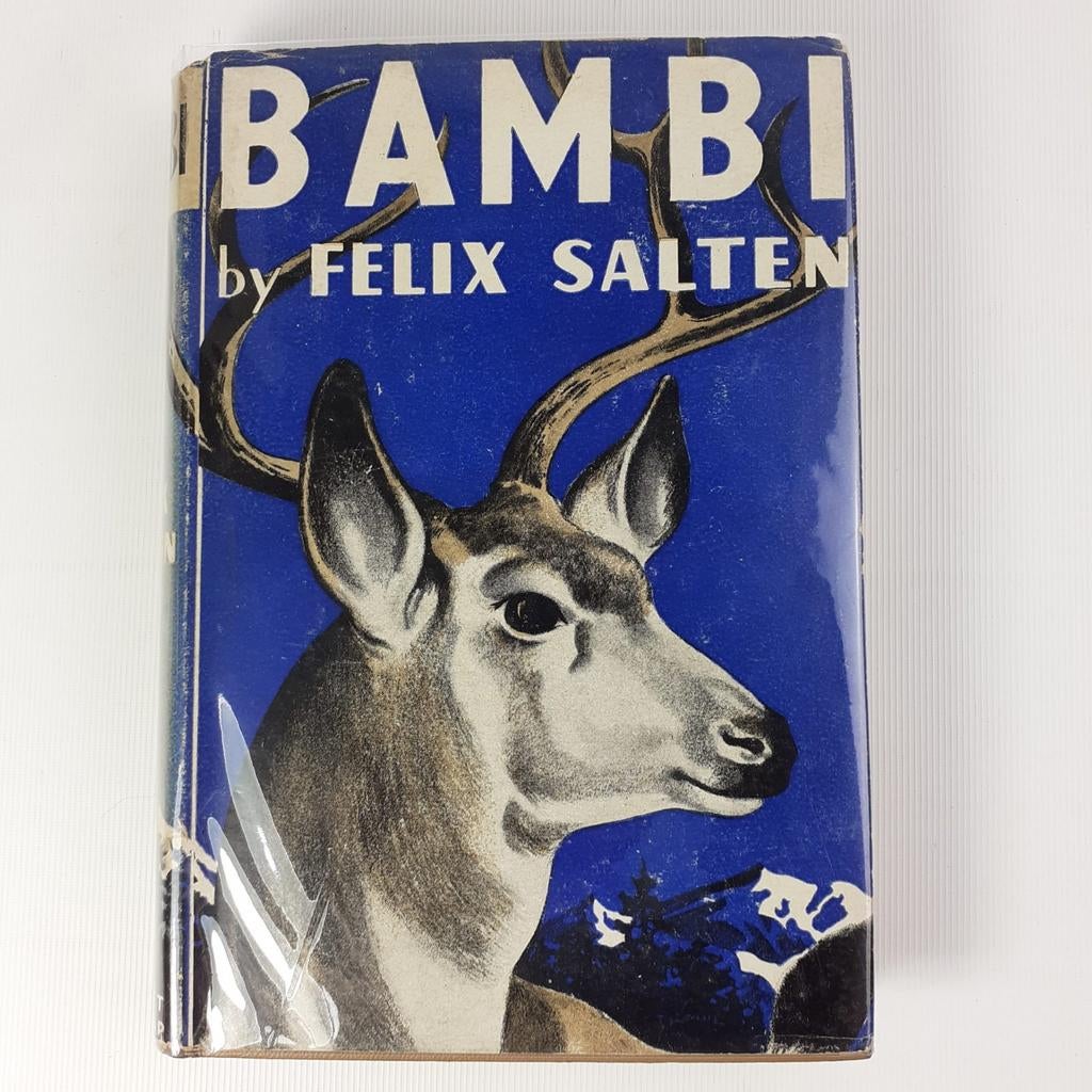 Bambi door Felix Salten - Vintage Boek (1946), Gelezen, Ophalen of Verzenden, Felix Salten, Amerika
