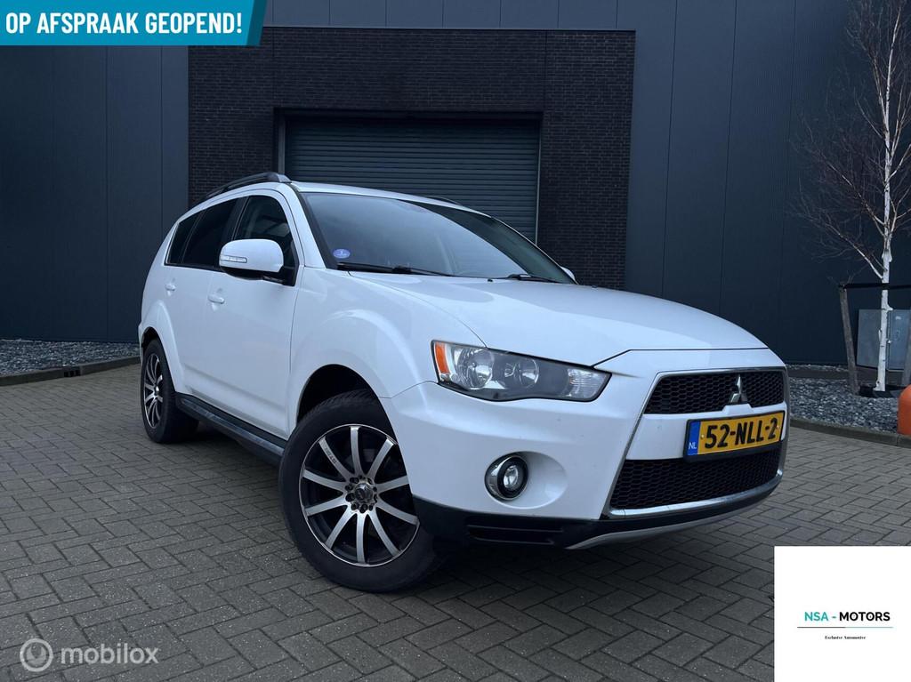 Mitsubishi Outlander 2.0 Invite|CRUIS|BLUET|AIRC|, Auto's, 4 cilinders, Wit, Origineel Nederlands, Handgeschakeld