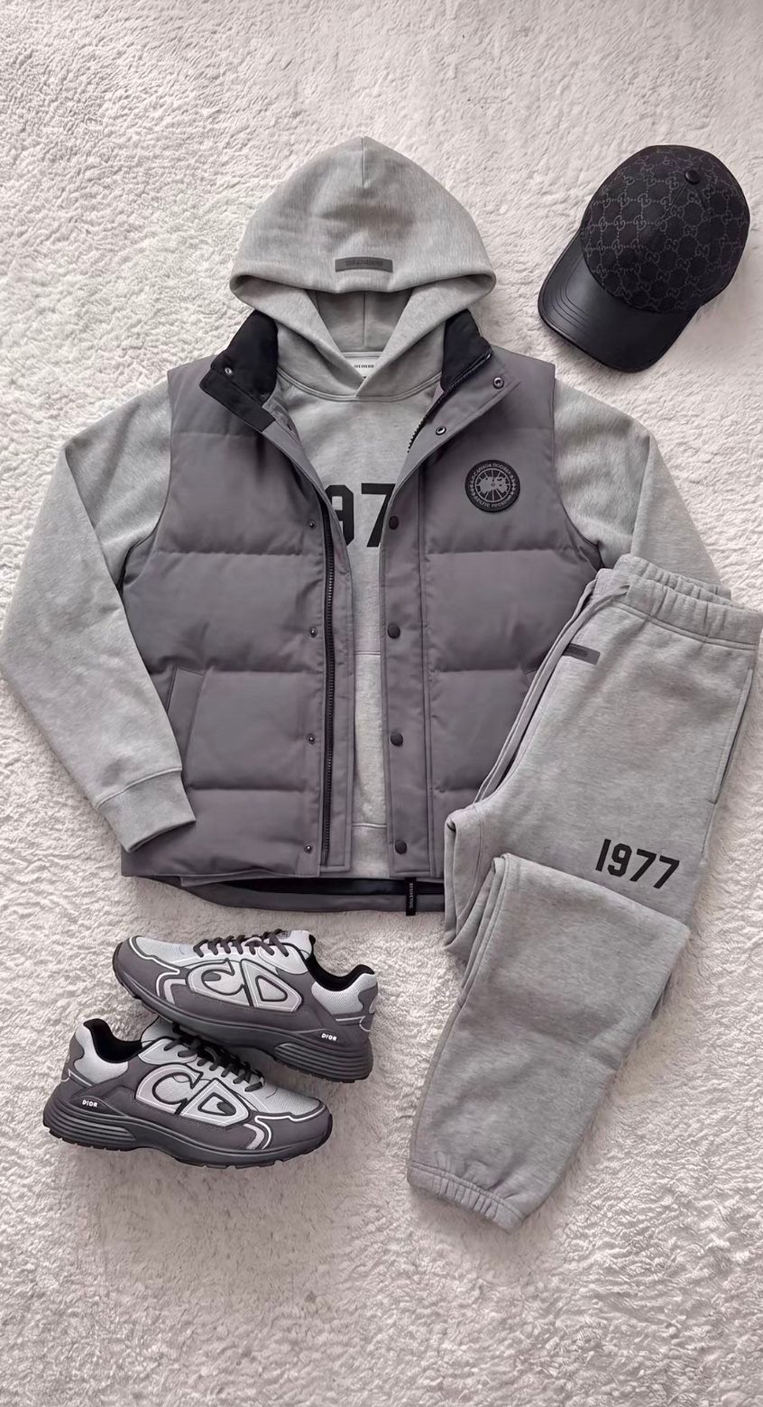 Hele dior, canada goose, essentials, gucci set, Kleding | Heren, Zwart, Nieuw, Ophalen of Verzenden, Algemeen