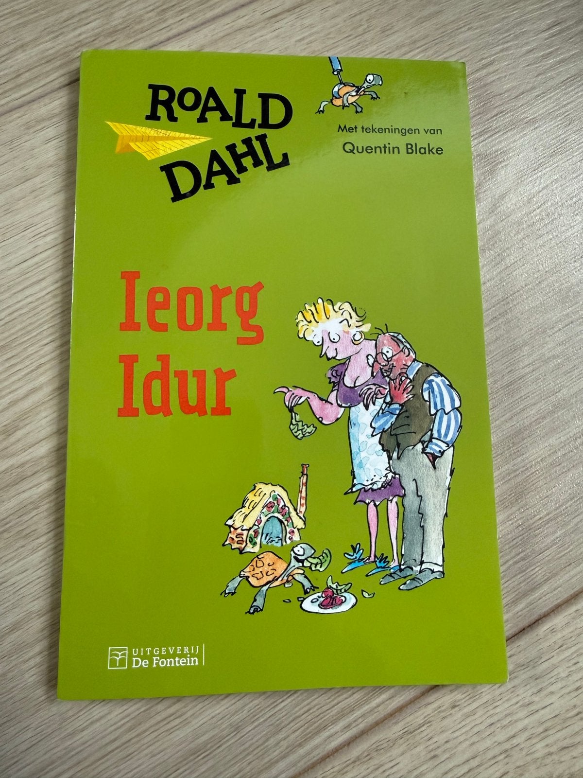 Roald Dahl - Ieorg Idur (Hardcover), Ophalen of Verzenden, Zo goed als nieuw, Fictie algemeen