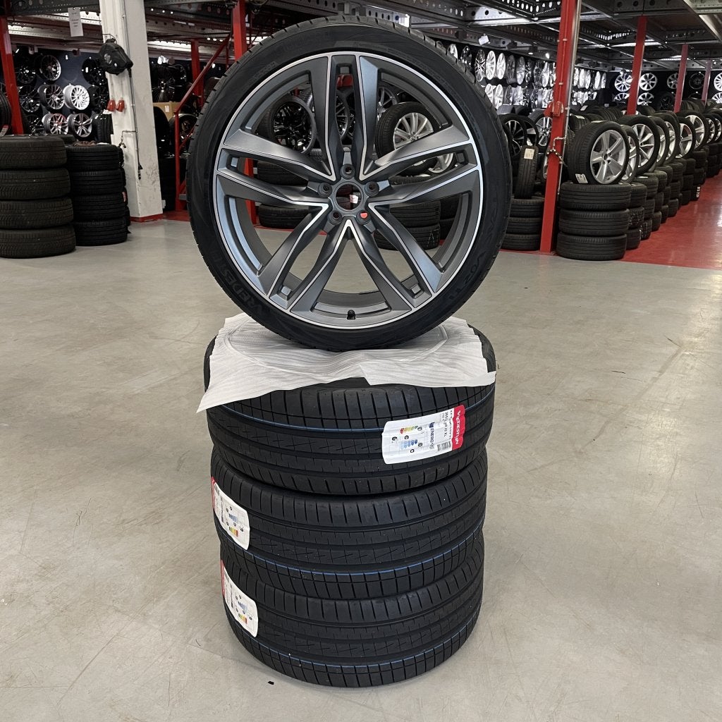 22" Velgen passend op Audi Q5 Mat Antraciet + Vredestein, Niet ingevuld, 265 mm, Banden en Velgen, Niet ingevuld