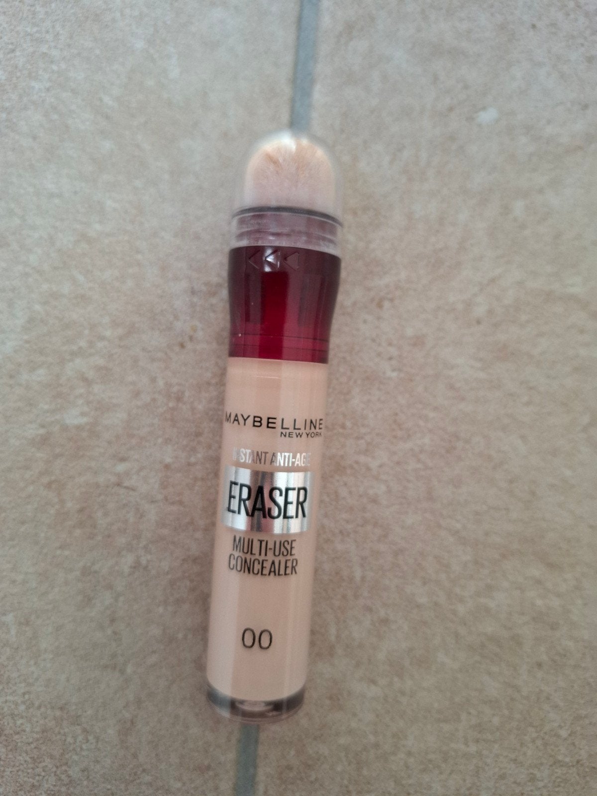Foundation concealer eraser nr 00 nieuw maybelline, Ophalen of Verzenden, Nieuw, Beige, Gehele gezicht