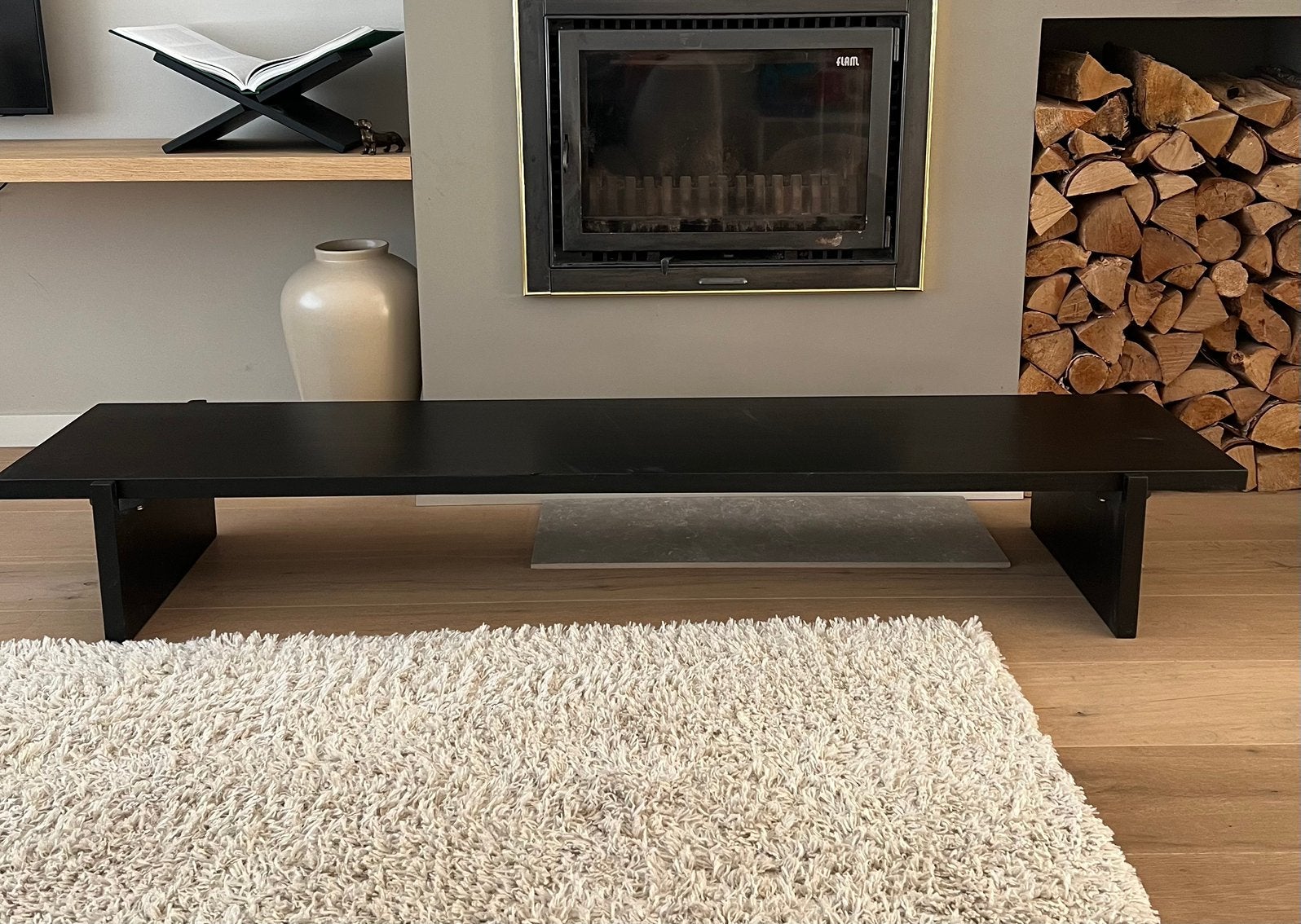 Jotex koffie tafel tv meubel Casa gitane look 1.80, Ophalen, 150 tot 200 cm, Zo goed als nieuw, Minder dan 100 cm