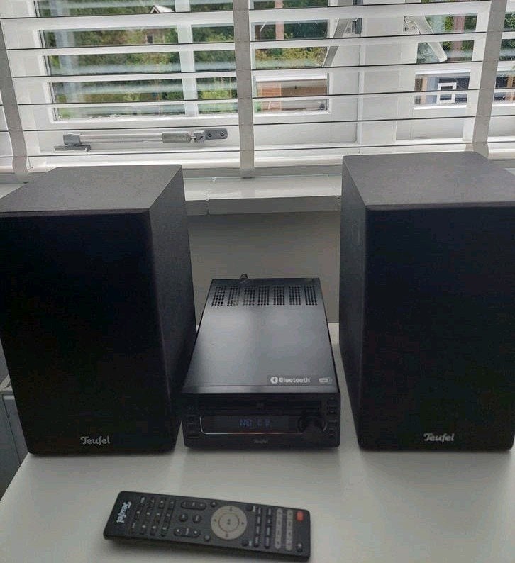 Teufel KOMBO 11 - Mini Stereoset, Audio, Tv en Foto, Overige merken, Microset, Cd-speler, Ophalen of Verzenden