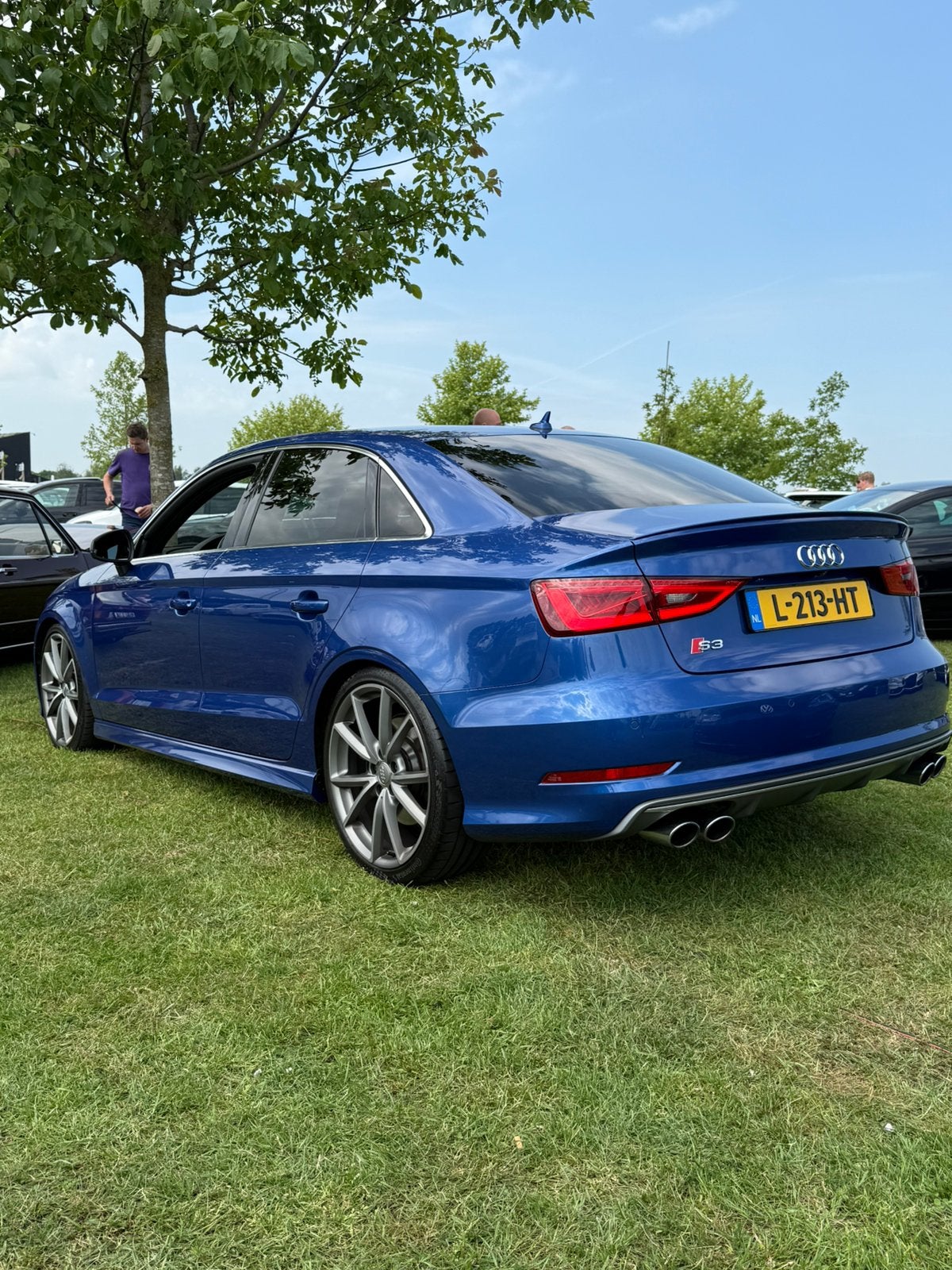 Audi S3 limousine Sepang MTM 375PK ZEER MOOI!✅✅, Automaat, S3, Zwart, 4 cilinders