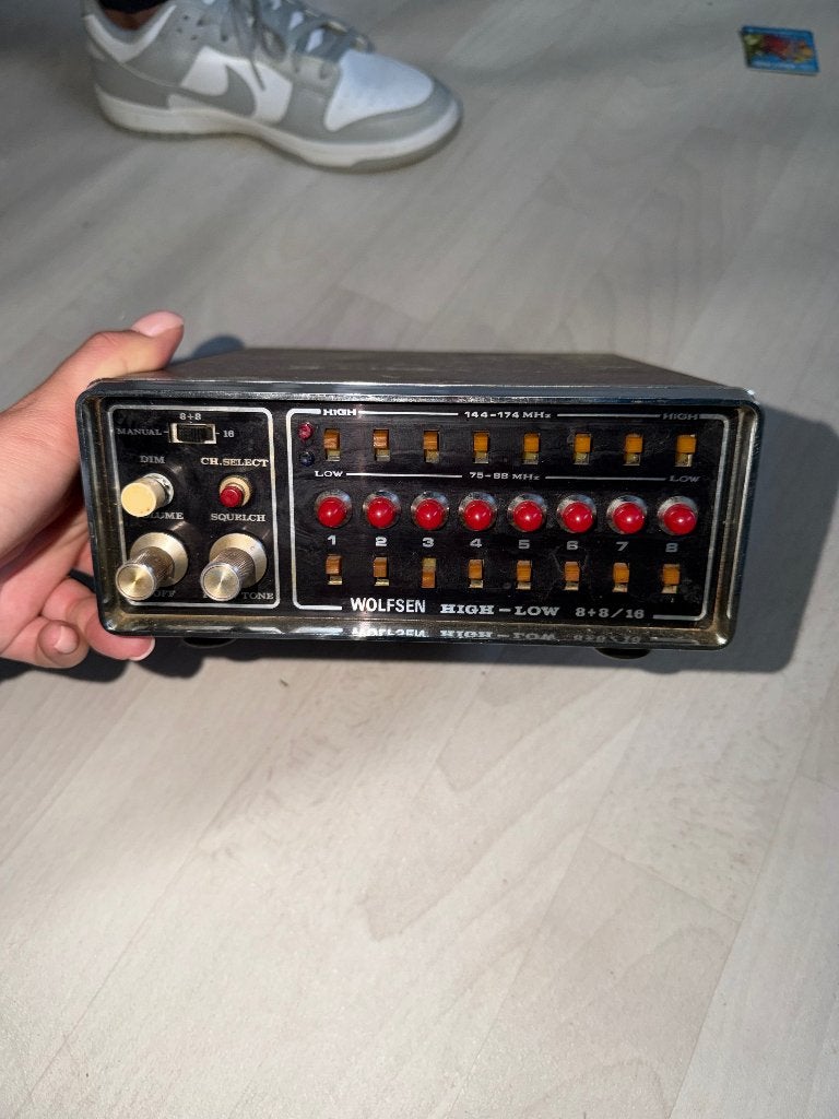 VHF ontvangers, Ophalen of Verzenden, Zo goed als nieuw, Radio