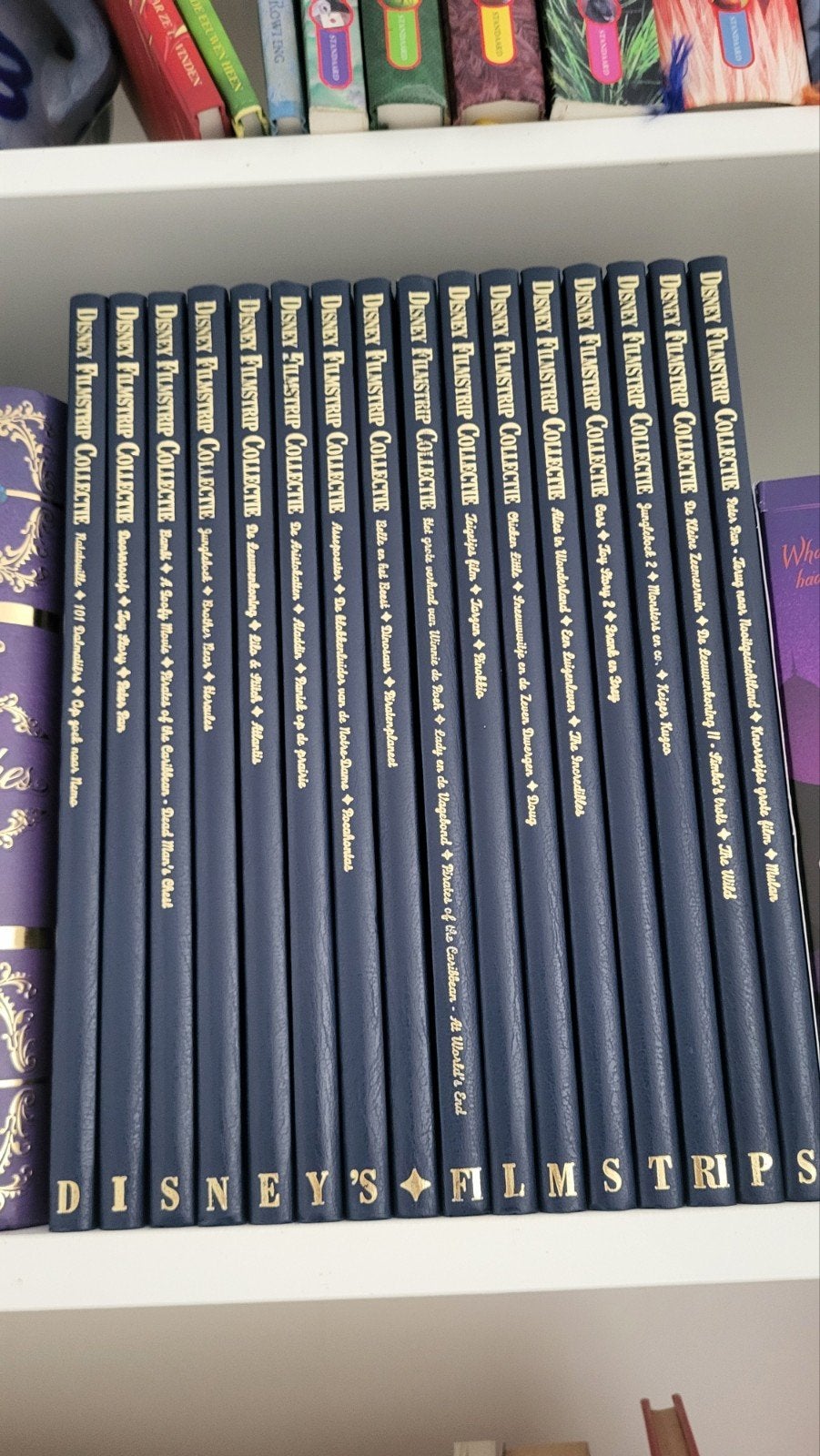 Disney Filmstrip Collectie - Complete Set van 16 Boeken, Ophalen of Verzenden
