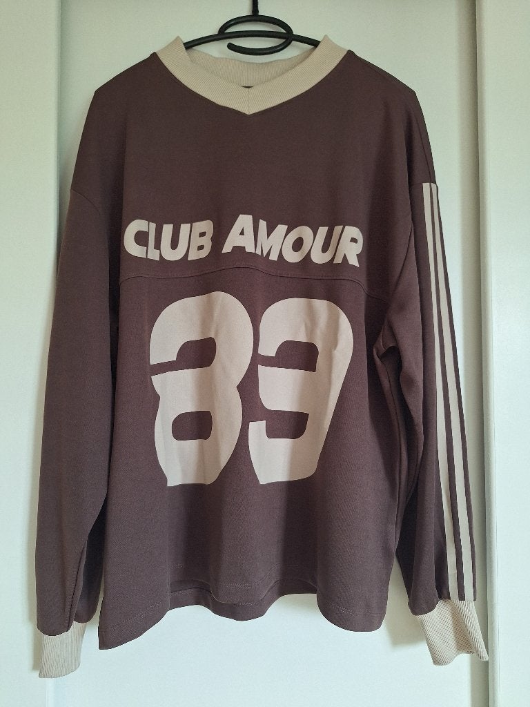 Oversized baseball shirt in de maat S van My Jewellery, My Jewellery, Bruin, Ophalen of Verzenden, Zo goed als nieuw
