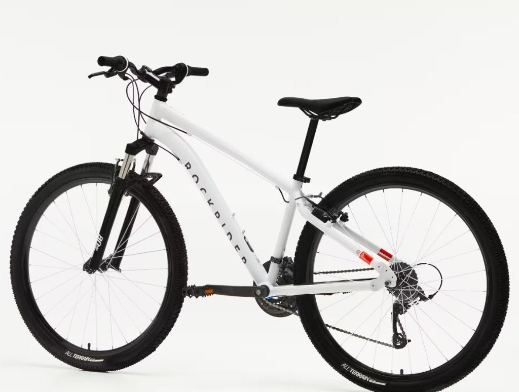 NIEUWE Rockrider Mountainbike maat L kleur grijs/wit, Velgrem, Rockrider Decathlon, Nieuw, Handrem