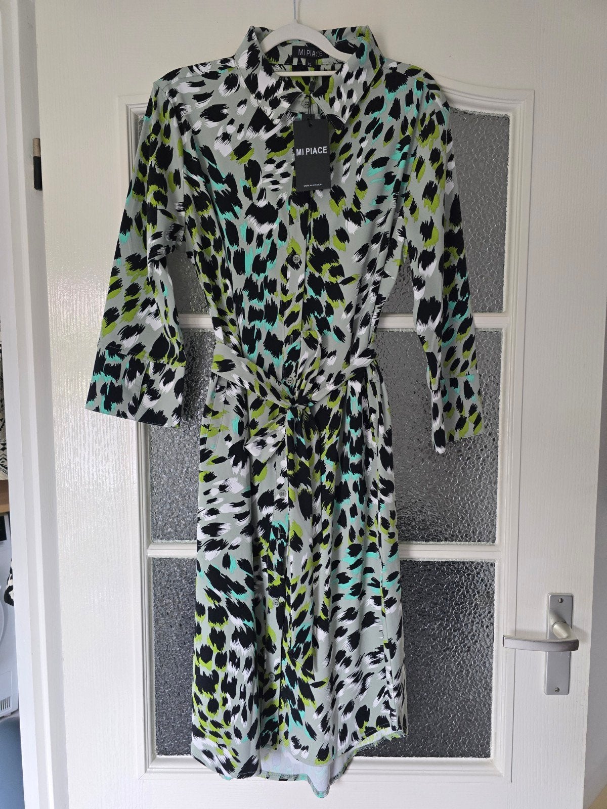 nieuw mi piace travel xxl lilypad faded, Kleding | Dames, Jurken, Blauw, Maat 46/48 (XL) of groter, Nieuw, Ophalen of Verzenden
