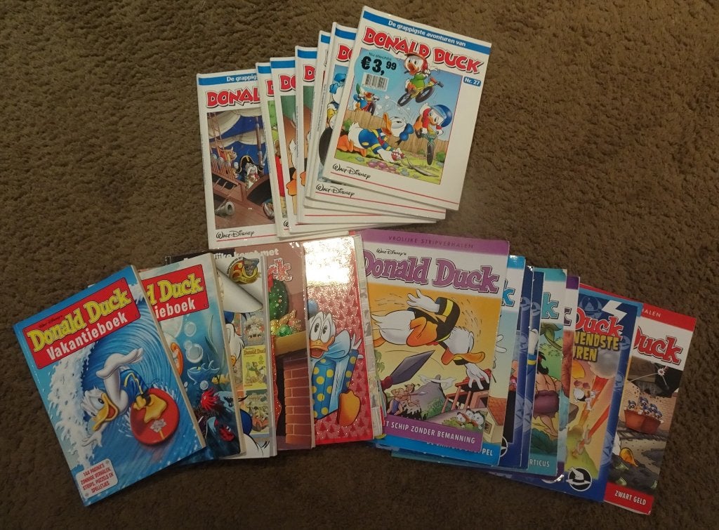 Donald Duck magazines/ vakantieboeken, Meerdere stripboeken, Ophalen, Gelezen, Walt Disney