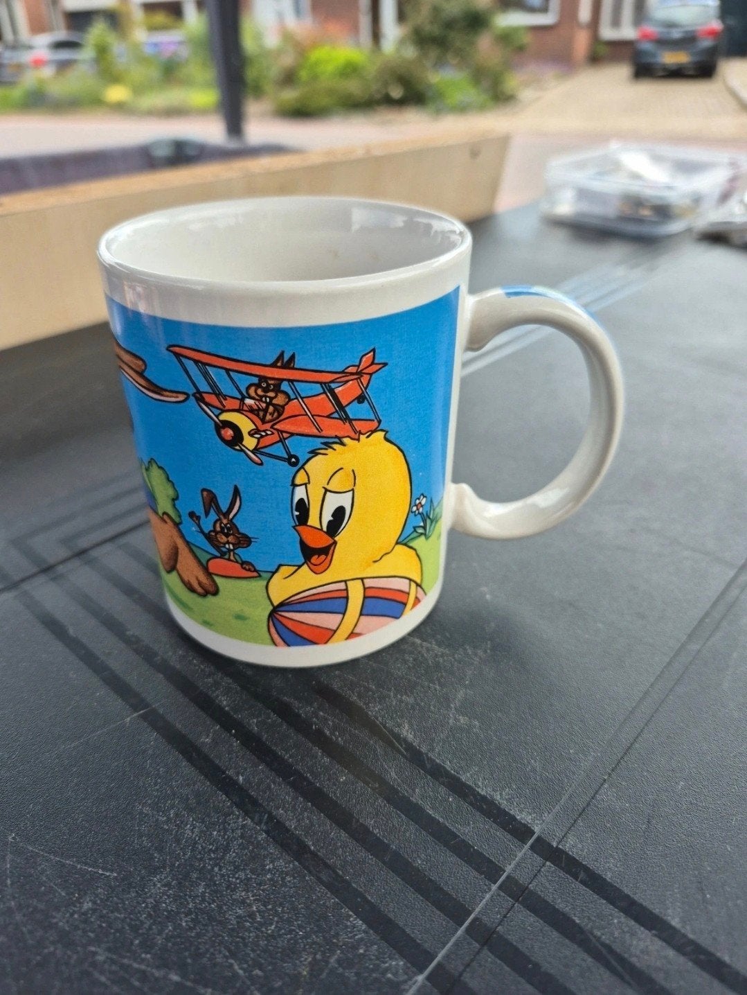 Vintage kinderbeker, Overige materialen, Gebruikt, Overige typen, Ophalen of Verzenden