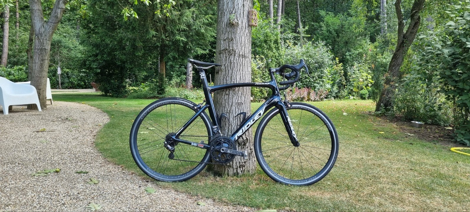Ridley Noah carbon - maat 56 (M) - elektronisch schakelen, Carbon, Meer dan 20 versnellingen, 53 tot 57 cm, Ophalen