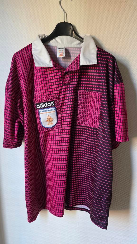 Vintage Adidas KNVB Scheidsrechter Shirt Jaren 90 – XL, Verzamelen, Ophalen of Verzenden