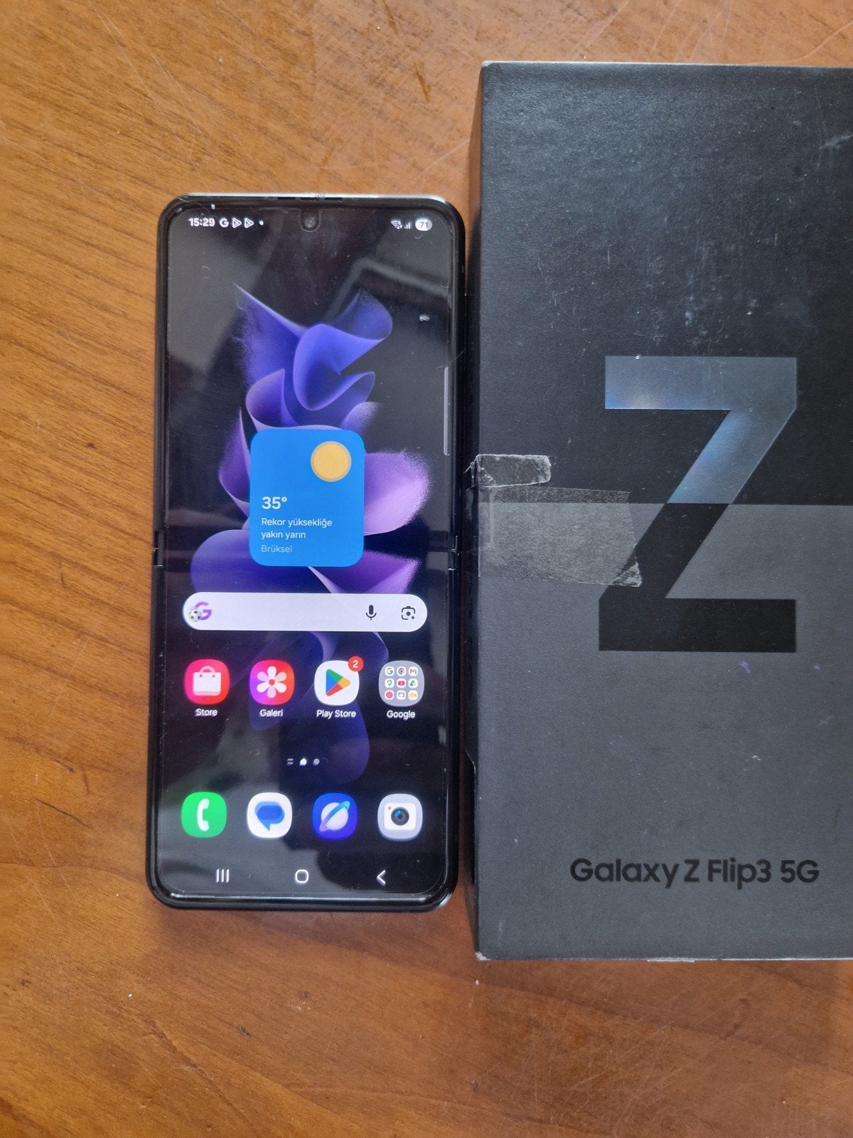 Samsung Z Flip 3 128GB - Nieuw LCD & Batterij, Perfect!, Telecommunicatie, Mobiele telefoons | Samsung, Touchscreen, Ophalen of Verzenden