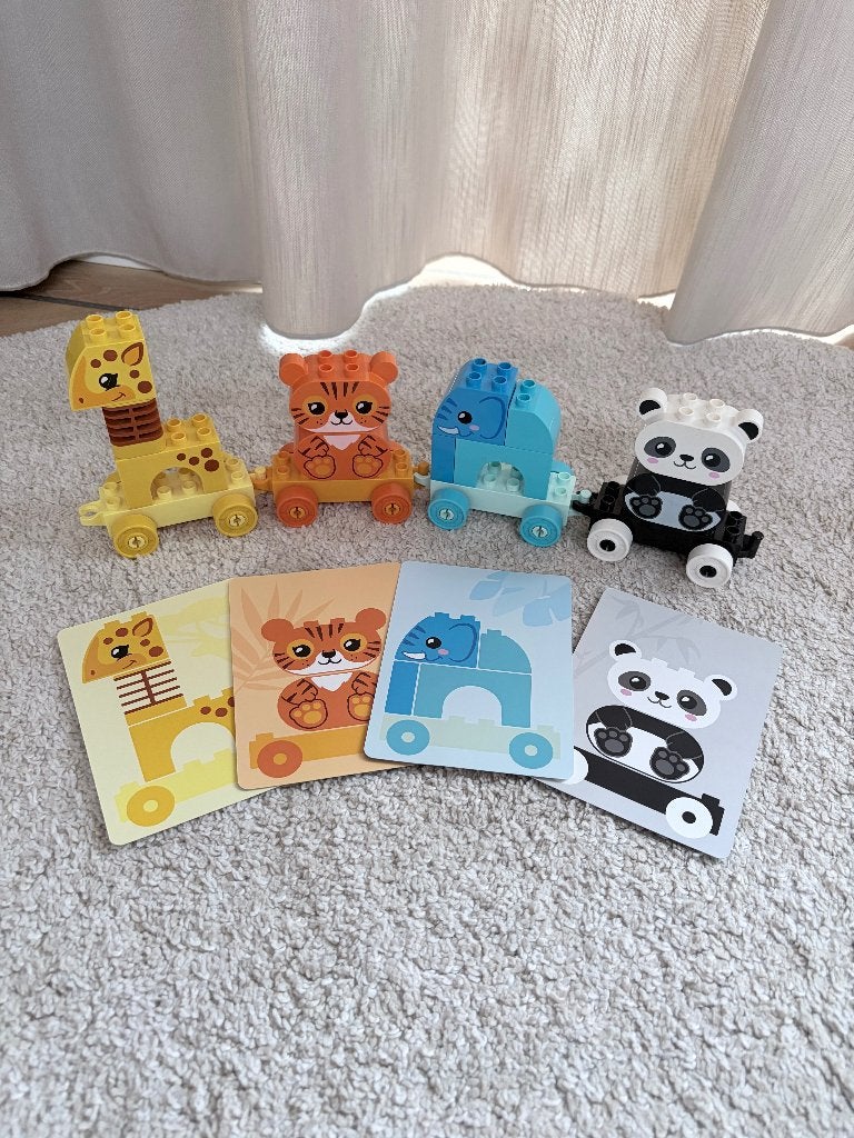 Lego Duplo Mijn Eerste Dieren Trein | 10955, Kinderen en Baby's, Overige thema's, Compleet, Ophalen of Verzenden, Zo goed als nieuw