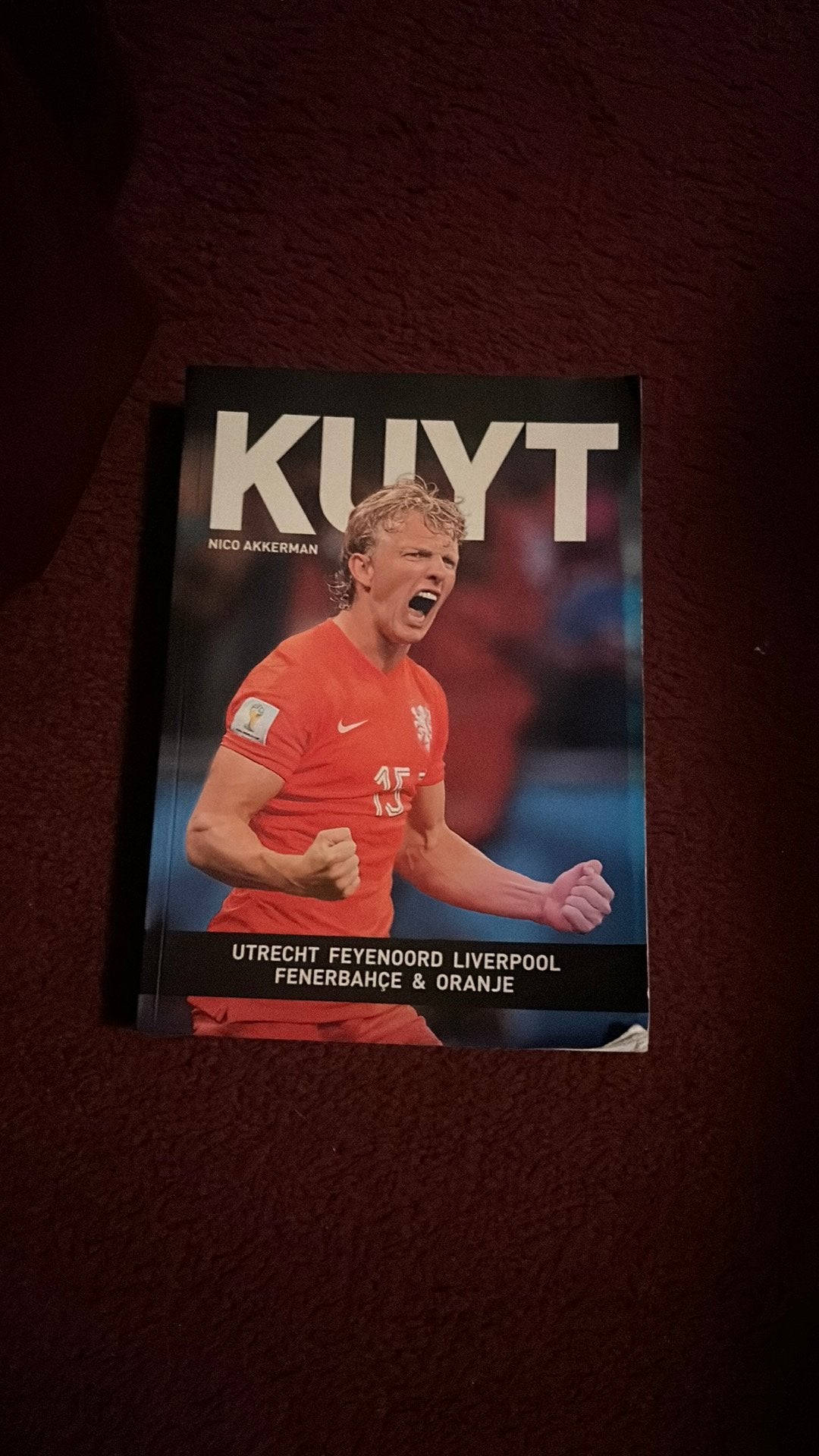 Dirk kuyt boek, Verzamelen, Sportartikelen en Voetbal, Ophalen, Gebruikt, Buitenlandse clubs, Boek of Tijdschrift