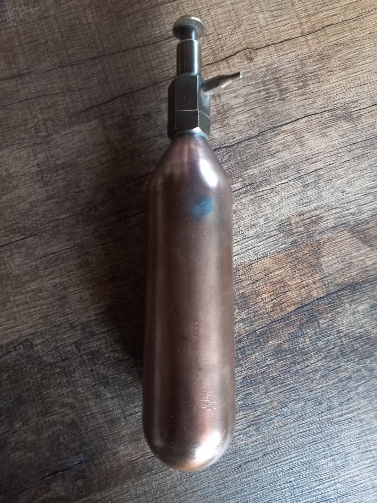 Antieke koperen spuit fles, Ophalen of Verzenden, Koper