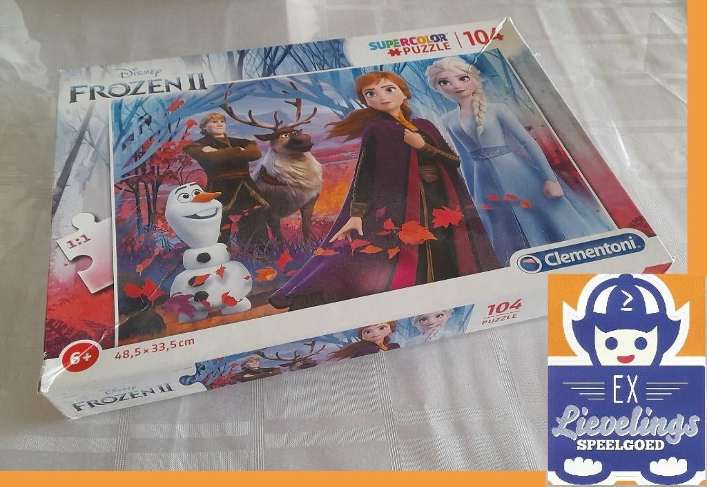 Disney Frozen II / 2 puzzel, Ophalen of Verzenden, Meer dan 50 stukjes, 6 jaar of ouder
