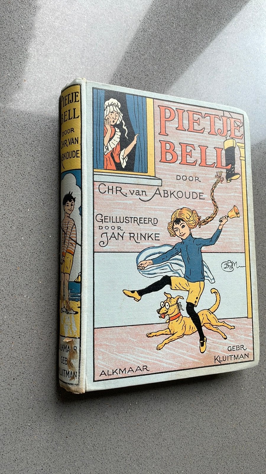 Pietje Bell - Chr. van Abkoude zesde druk 1920-1930, Antiek en Kunst, Antiek | Boeken en Bijbels, Ophalen of Verzenden